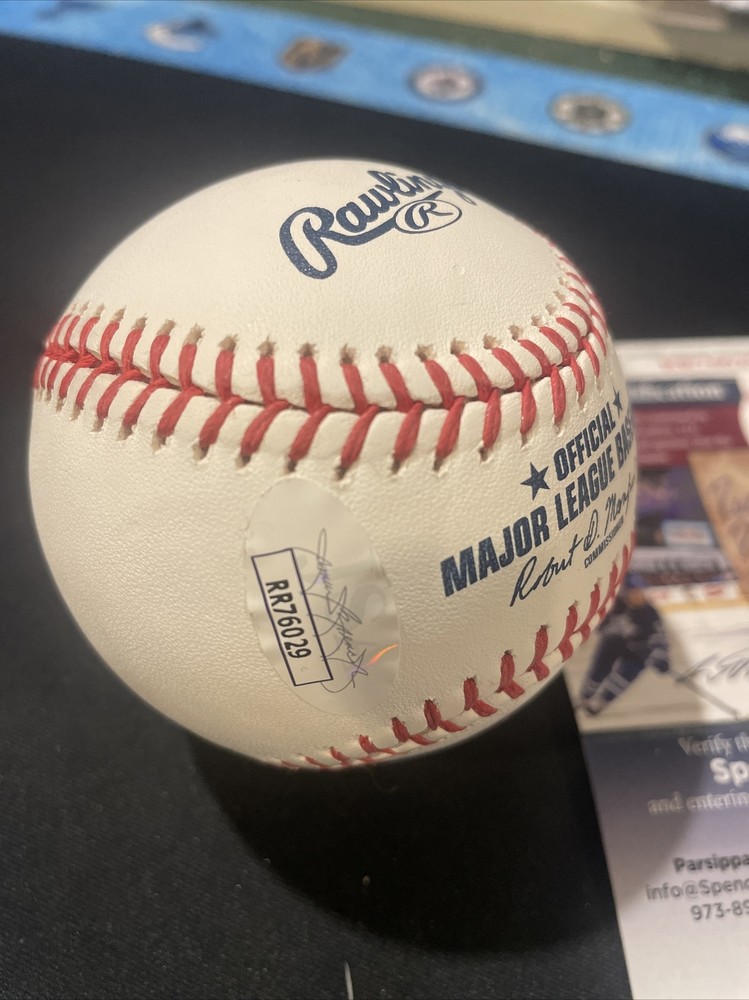 Dylan Lesko Signed JSA Auto ROMLB Baseball Ball Tampa Bay Rays
