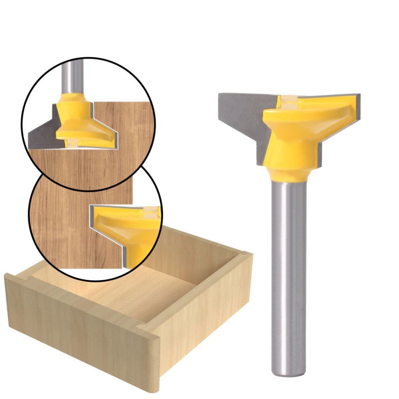 Reversible Drawer Front Router Bit - 1/4" or 6mm Shank