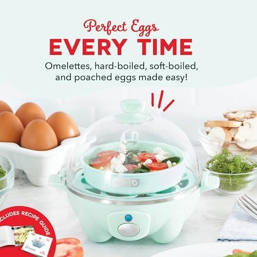 Rapid Egg Cooker Steamer Poacher Dishwasher Safe Kitchen