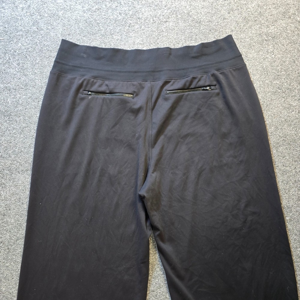 Athleta Pants Womens Size 2X Black Wide Leg Pull On Performance Workout Casual