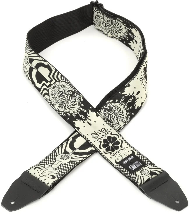 Dunlop ILOVEDUST Jacquard Guitar Strap - Night Spells