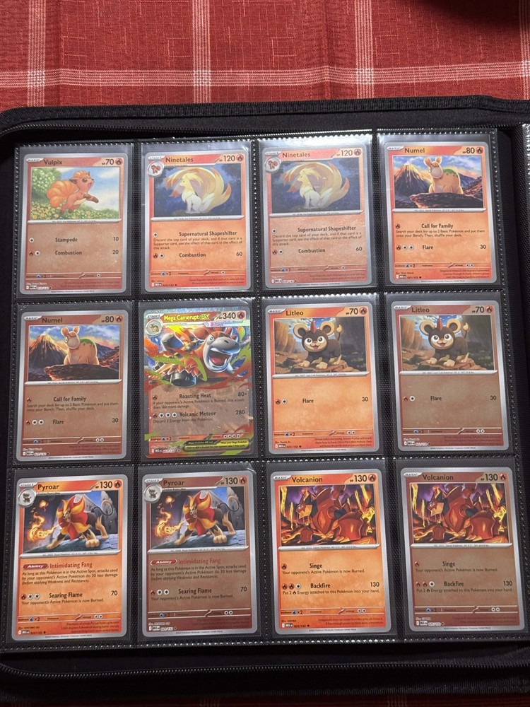 Mega Evolution 100% Base Set w/Binder
