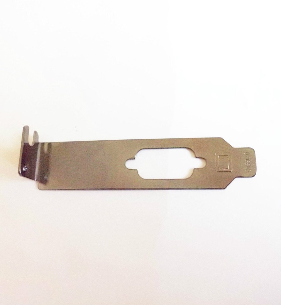 Computer PCI VGA CRT Video Card Back Panel Low Profile Bracket Black