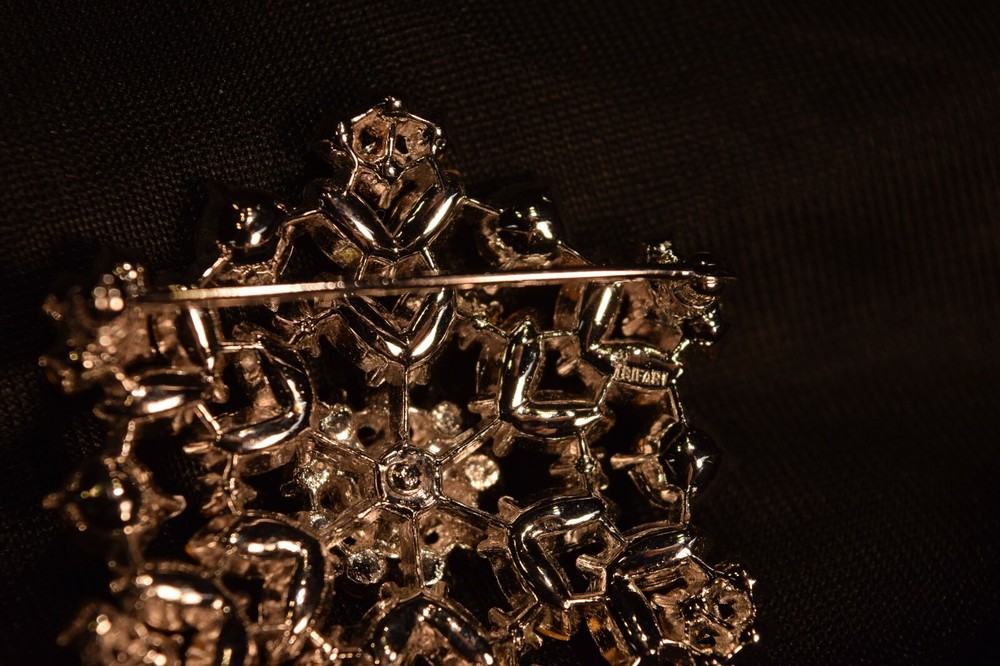 Large TRIFARI Earrings & Broach pink