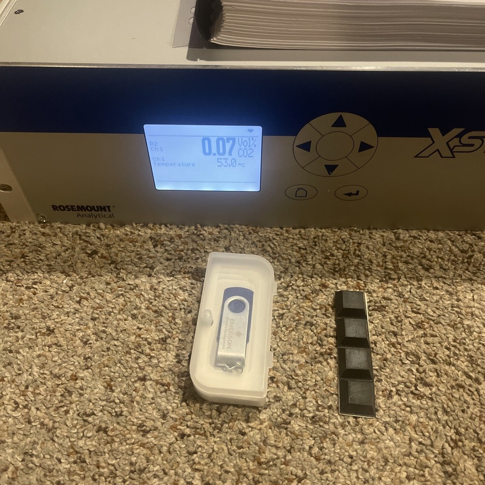 EMERSON X-stream ROSEMOUNT Analytical XEGP-IR Continuous Gas Analyzer