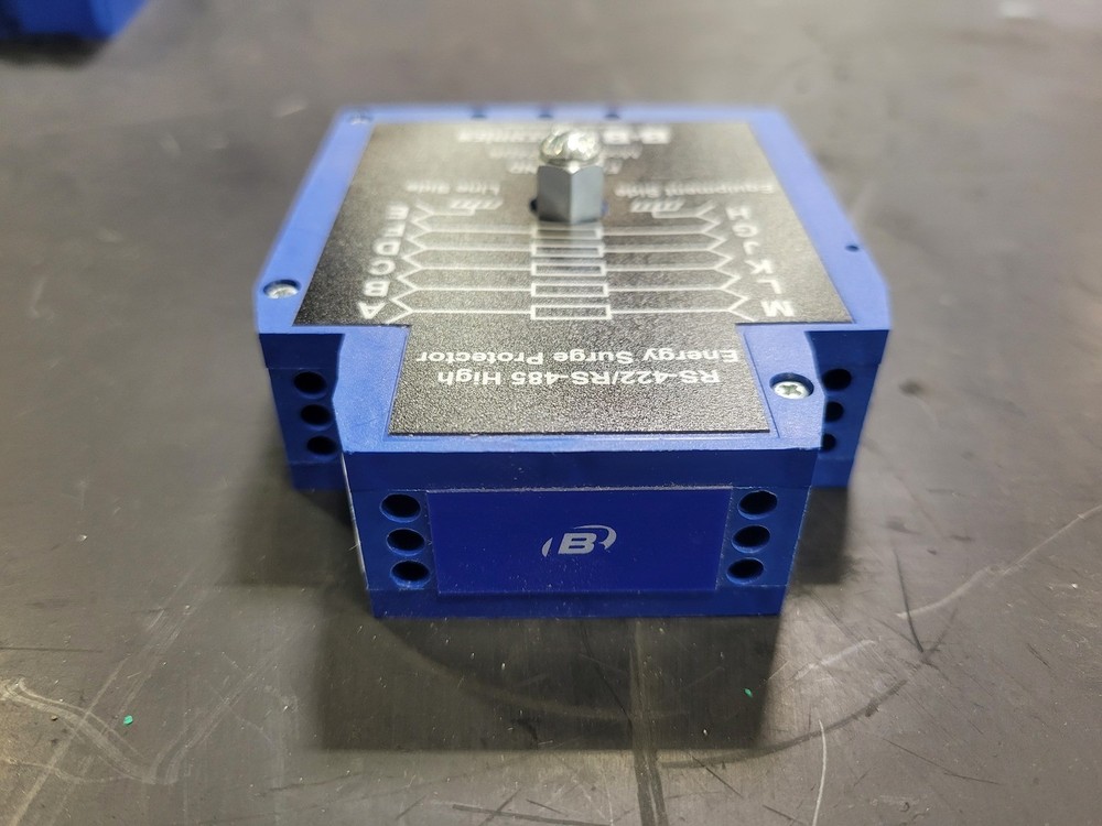 B&B Electronics HESP4DR Data Line Surge Suppressor DIN Rail Mounted – Safety