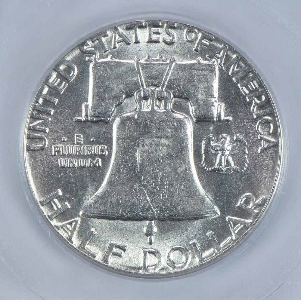 1951 Franklin Half Dollar MS64 ICG