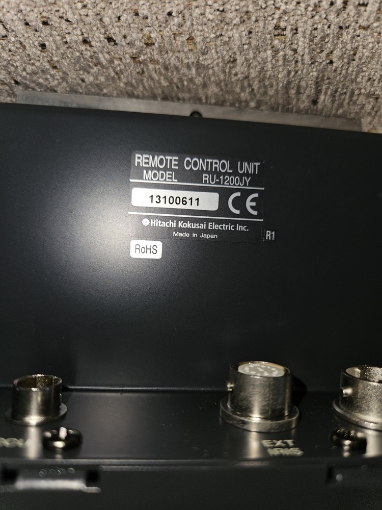 Hitachi RU 1200jy Remote Control Panel
