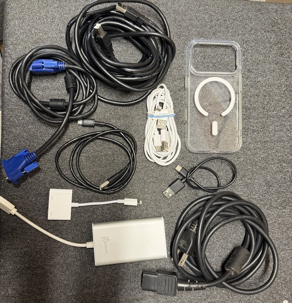assorted electronic