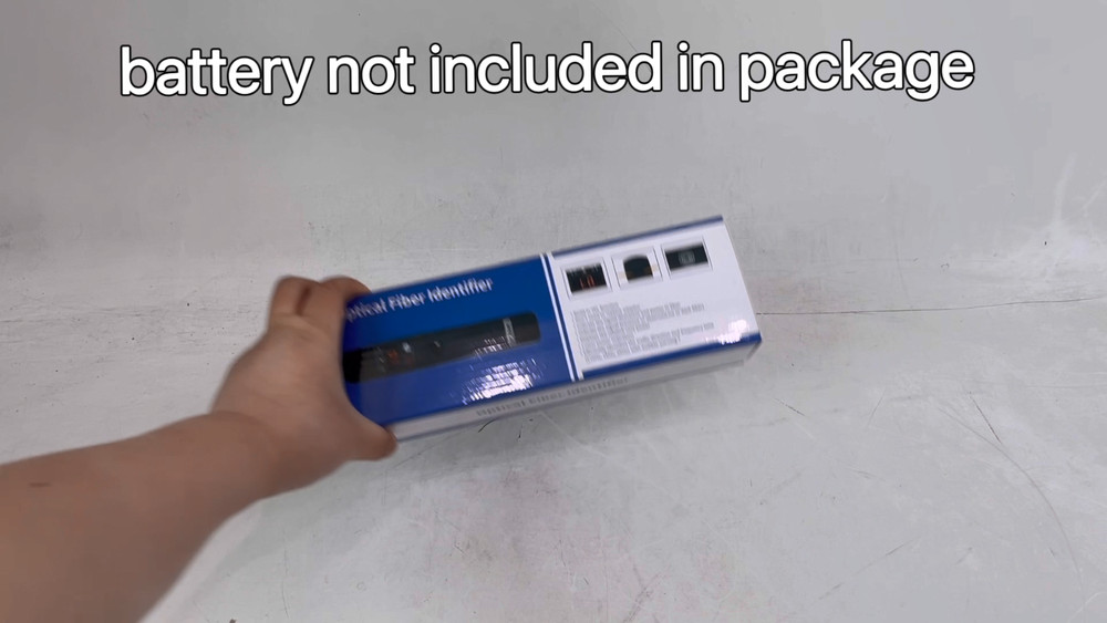 Handheld Optical Fiber Identifier Fiber Cable Tester Meter Range