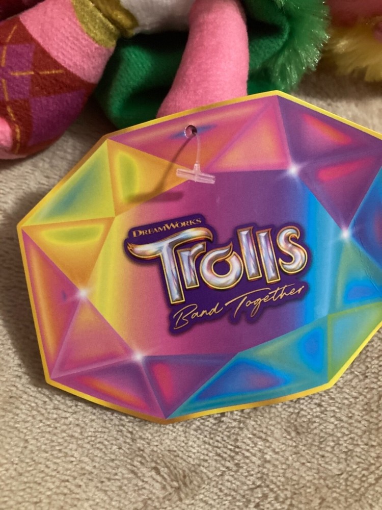 troll stuff animal toy works