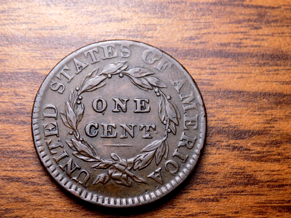 LARGE CENT CLASSIC HEAD 1820/19 HIGH GRADE WOW COIN RAZOR SHARP DDO