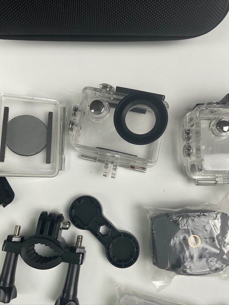 Go Pro Various Accessories Lot With Case