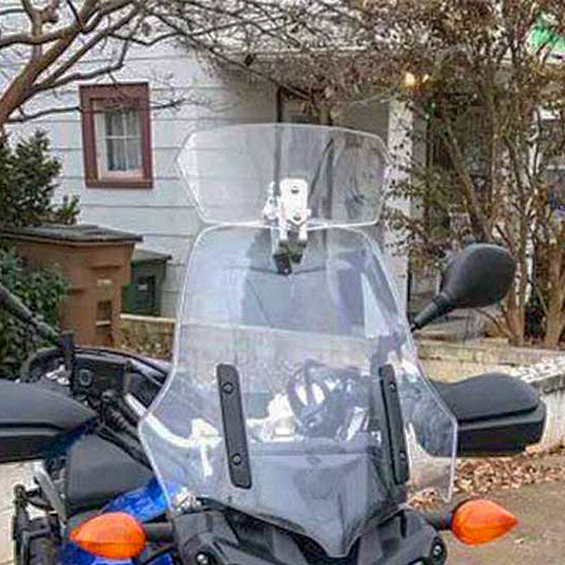 Universal Windshield Windscreen Extension Spoiler Deflector Scooters Motorcycle