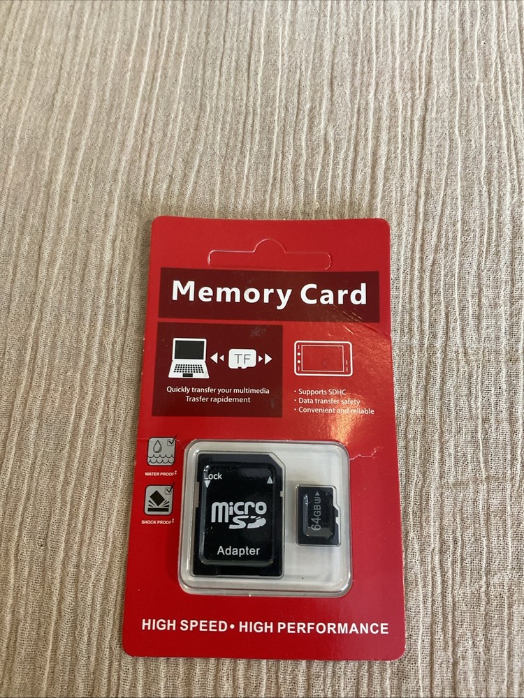 Memory Card 64GB WITH MICRO ADAPTER