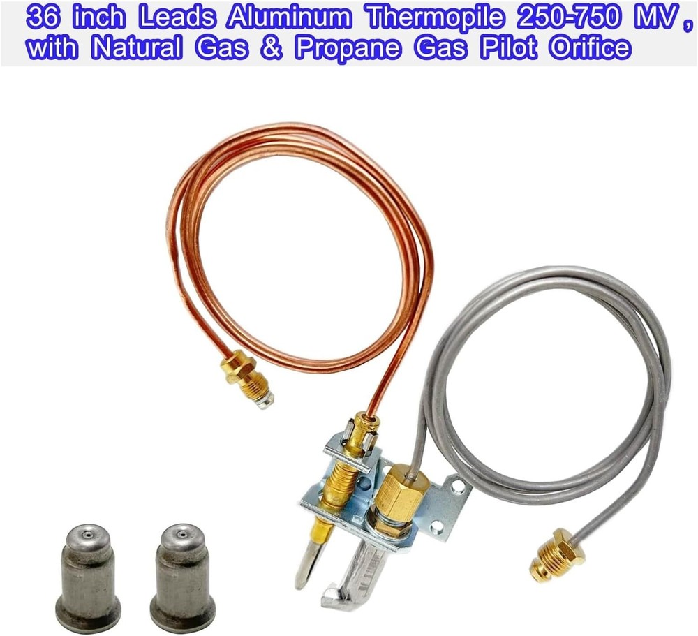 High-Quality 250-750 MV Thermopile Assembly for Natural Gas & Propane Furnaces