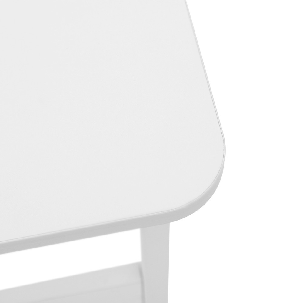 Folding Desk,Folding Desk with Storage Shelf,Foldable Computer Desk with Wheels