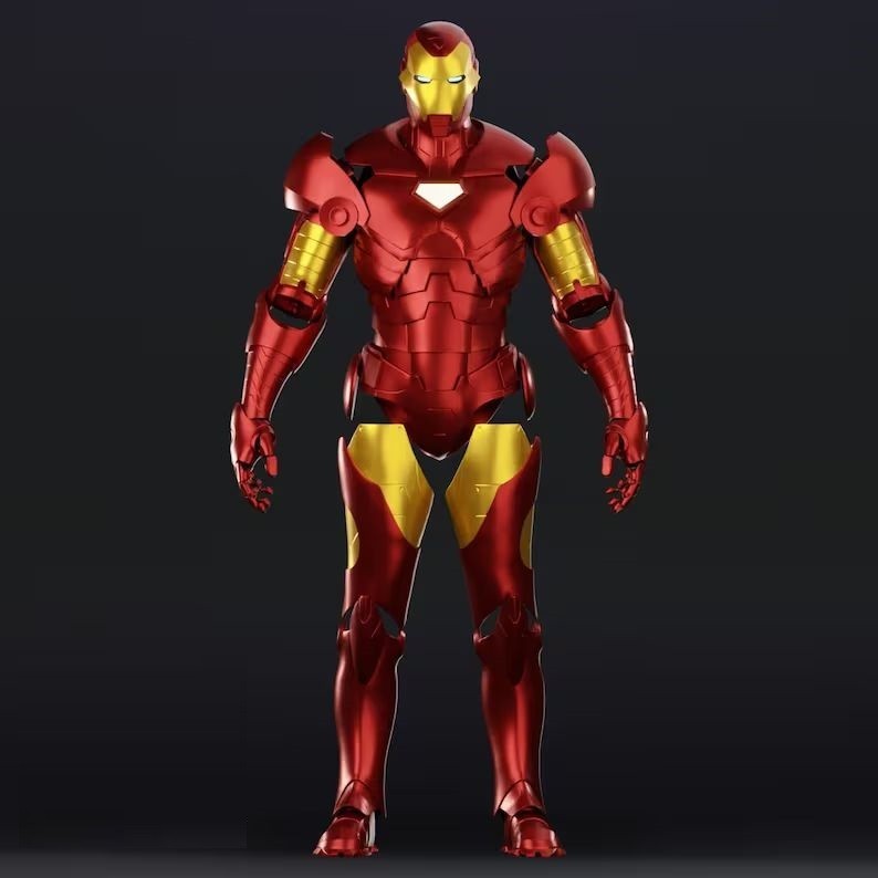 Iron man Resin Sculpture Statue Model Kit Unpainted/Unassembled