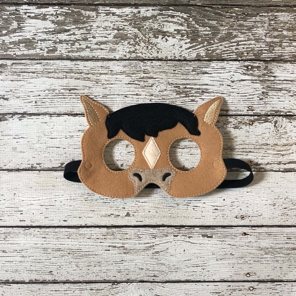 Horse Felt Mask