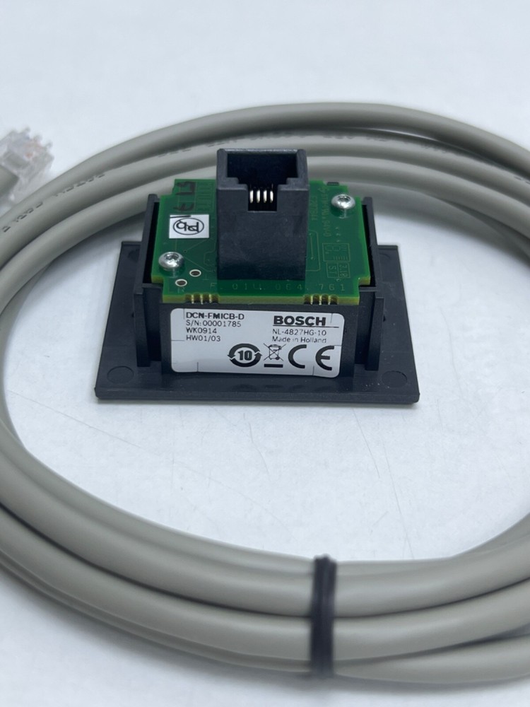 BOSCH DCN-FMICB-D FLUSH MICROPHONE CONTROL PANEL DARK