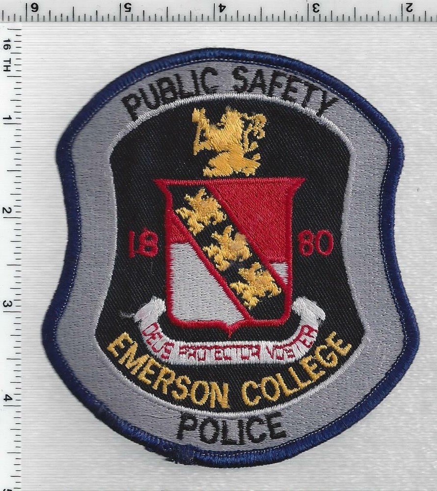 Emerson College Police (Massachusetts) Shoulder Patch