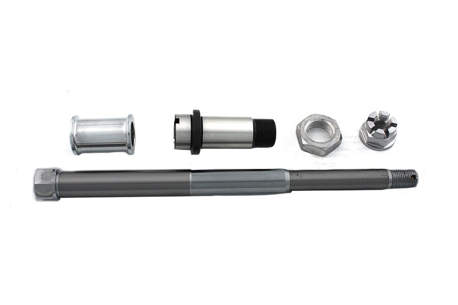 Chrome Front Axle Kit fits Harley Davidson