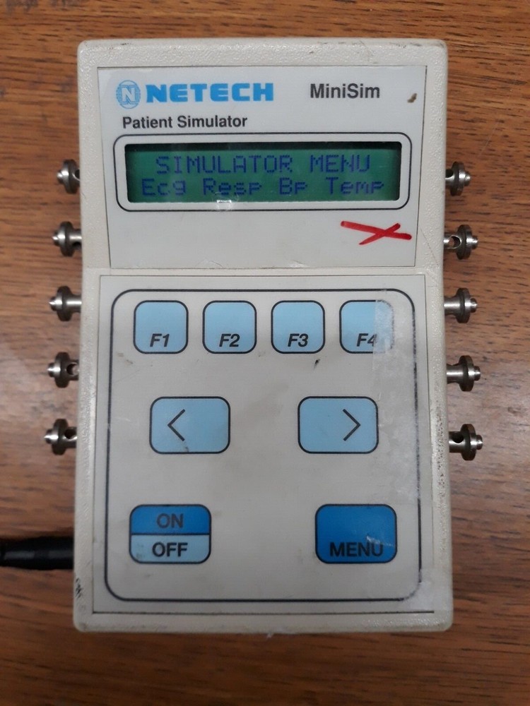 Netech MiniSim Patient ECG Arrhythmia Advanced Parameter Simulator (E3)
