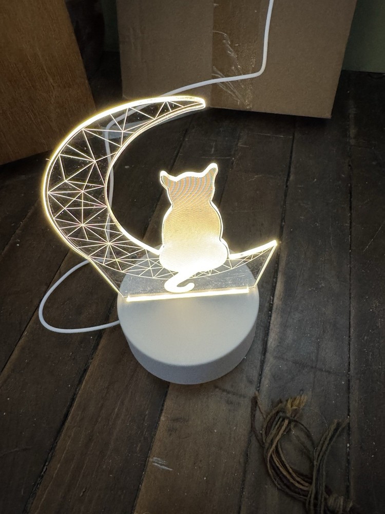 Cat nightlight