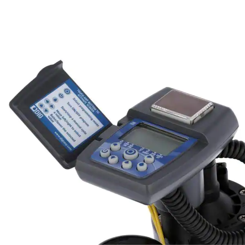 Irrigation Timer Solar Powered Anti-Siphon Valve Rain Sensor Compatible DIG NEW