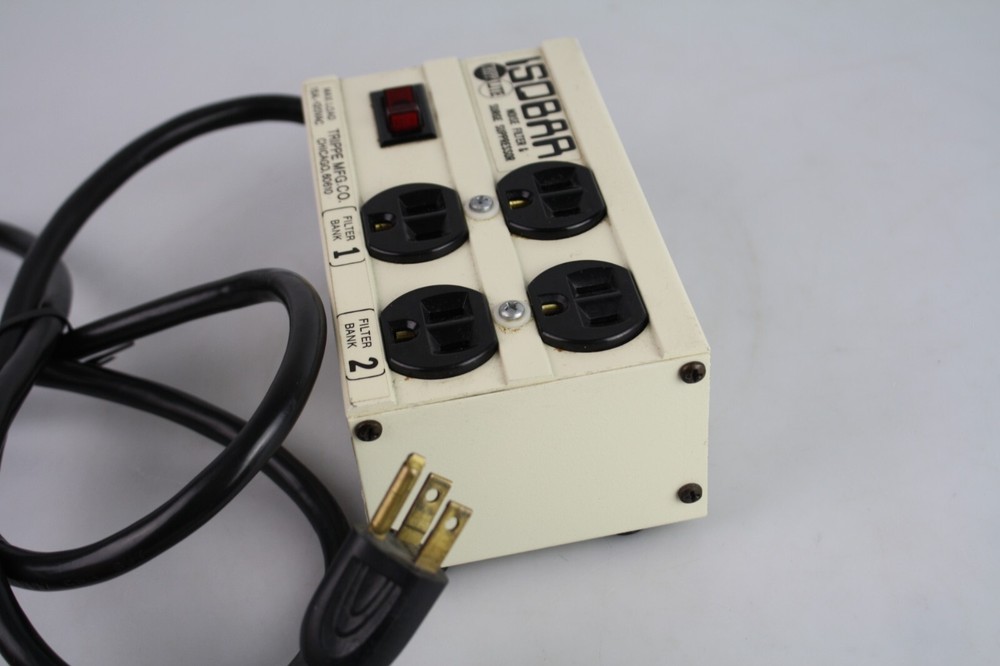 Tripp-Lite Isobar Ultra Diagnostic Surge Protector 4 Outlets Tested Working