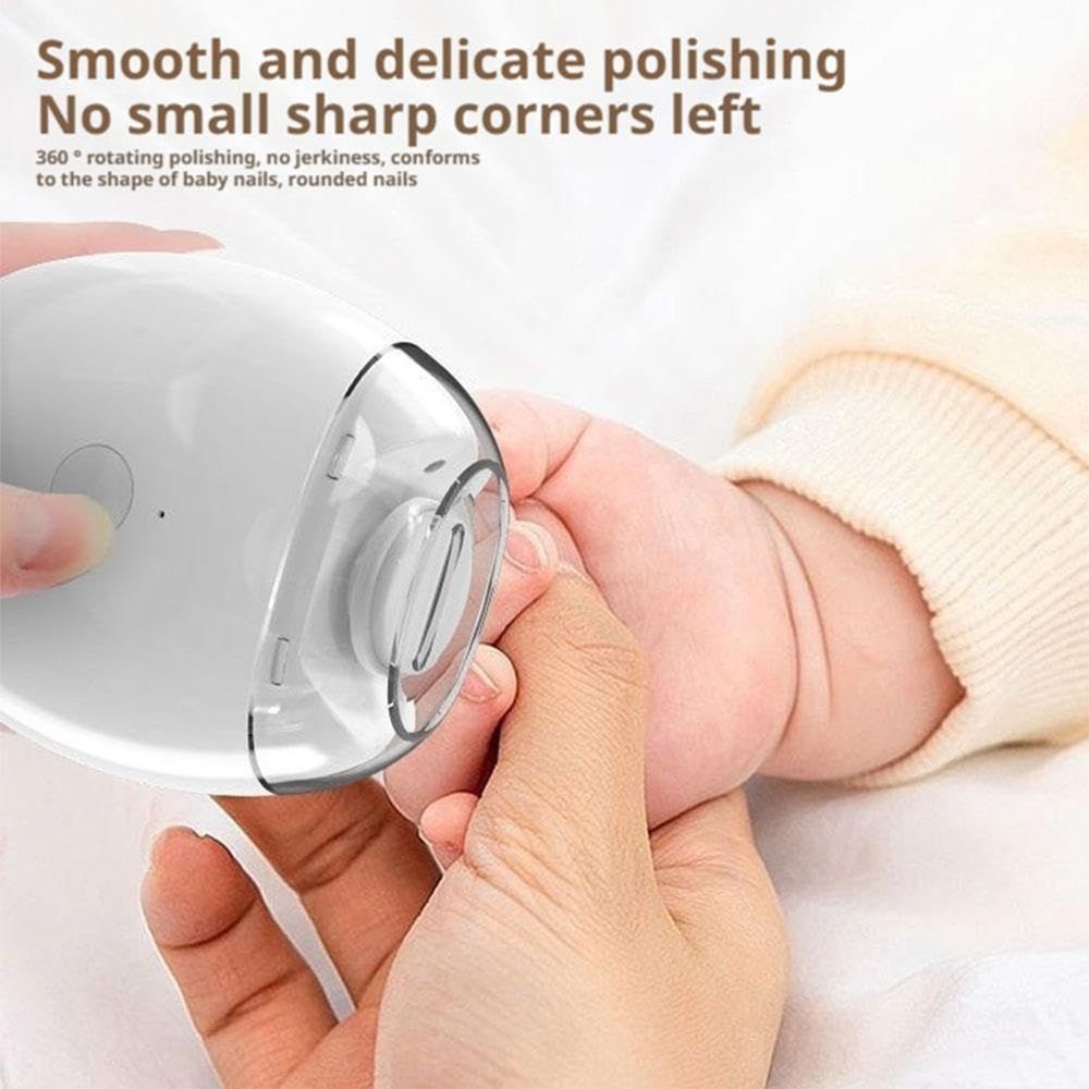 Electric Nail Fingernail Grinder Clippers Trimmer Tools Automatic Rechargeable