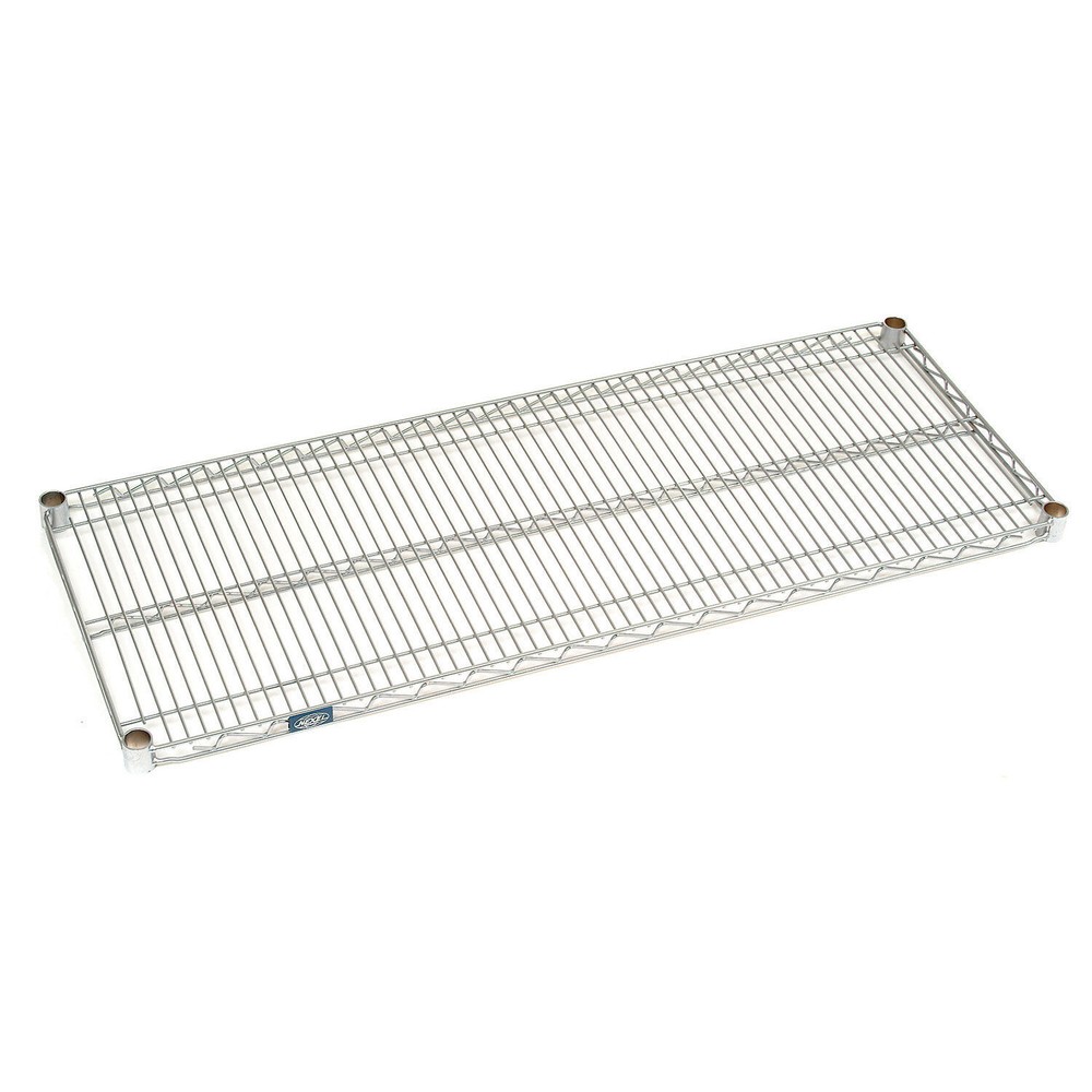 Nexel Chrome Wire Shelf w/Clips 48"W x 18"D