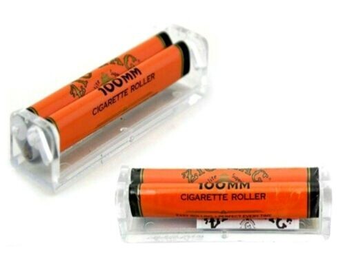 😎 FULL BOX ZIG-ZAG 100 MM CIGARETTE ROLLERS ORANGE 👀✨12 PACKS