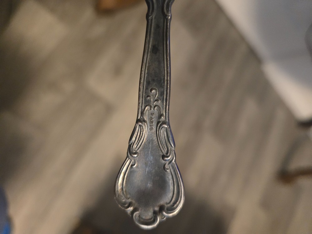 antique silver fork