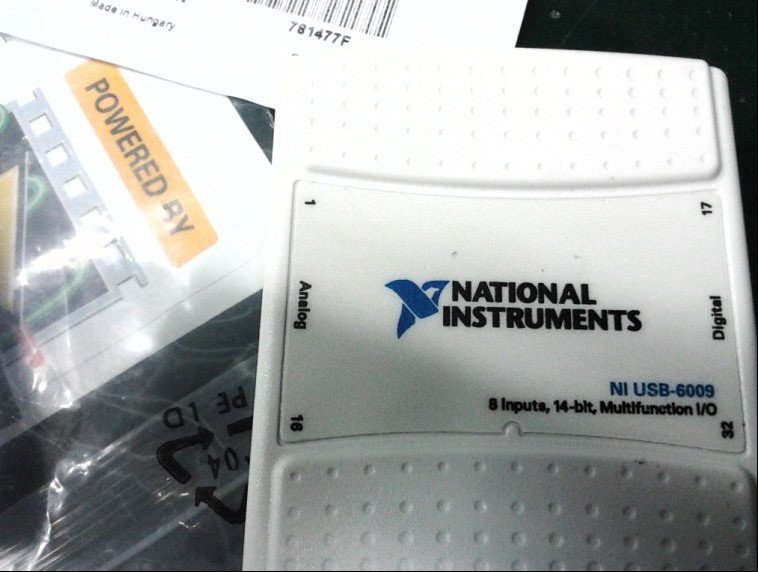 National Instruments USB-6009 Data Acquisition Card, NI DAQ, Multifunction