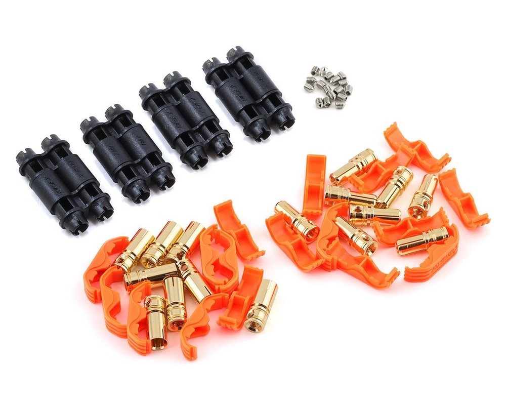 RCPROPLUS D5 "Solderless" Supra X Battery Connector Set (4 Sets)
