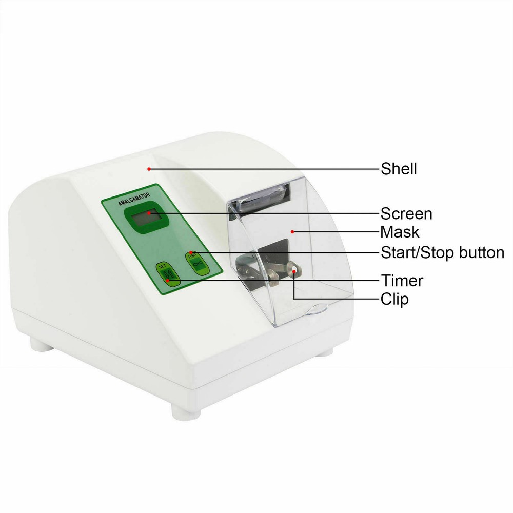 Dent Digital Amalgamator Amalgam Capsule Mixer HL-AH Triturator Blending