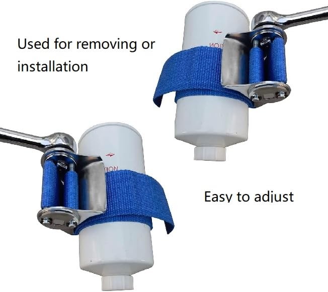 Adjustable Strap Wrench Oil Filter Removal Tool