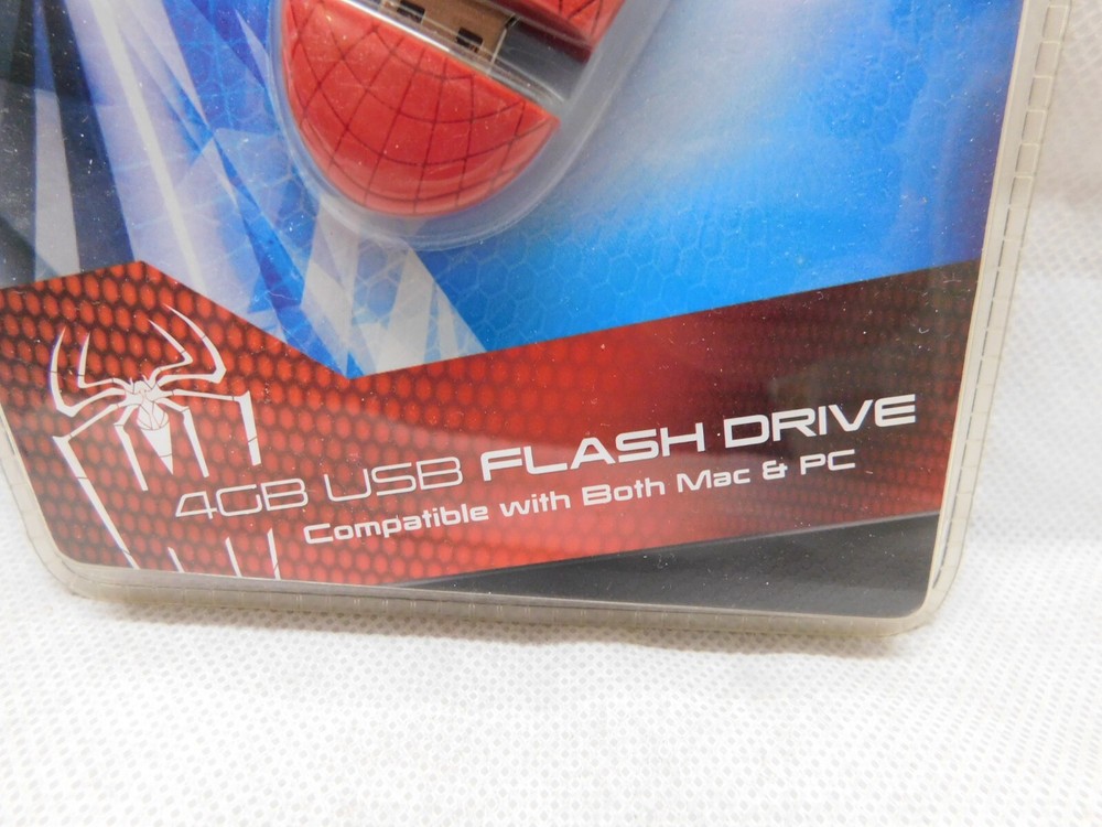 Spider-Man 4GB USB Flash Drive & Key Chain Pc or Mac