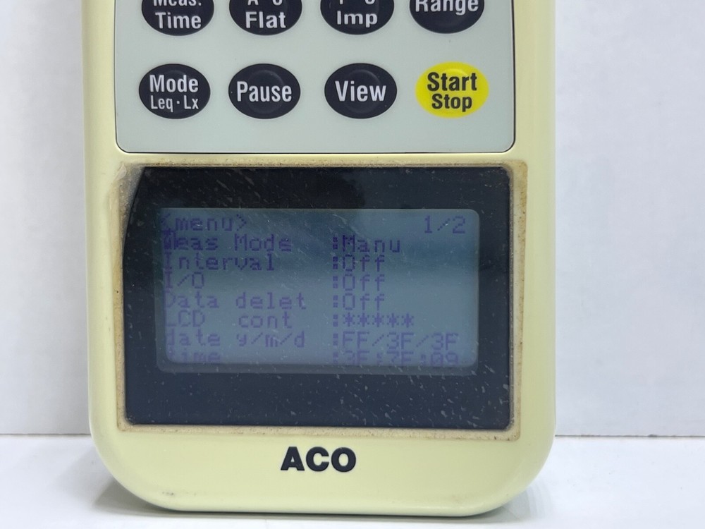 ACO 6226 INTEGRATING SOUND LEVEL METER