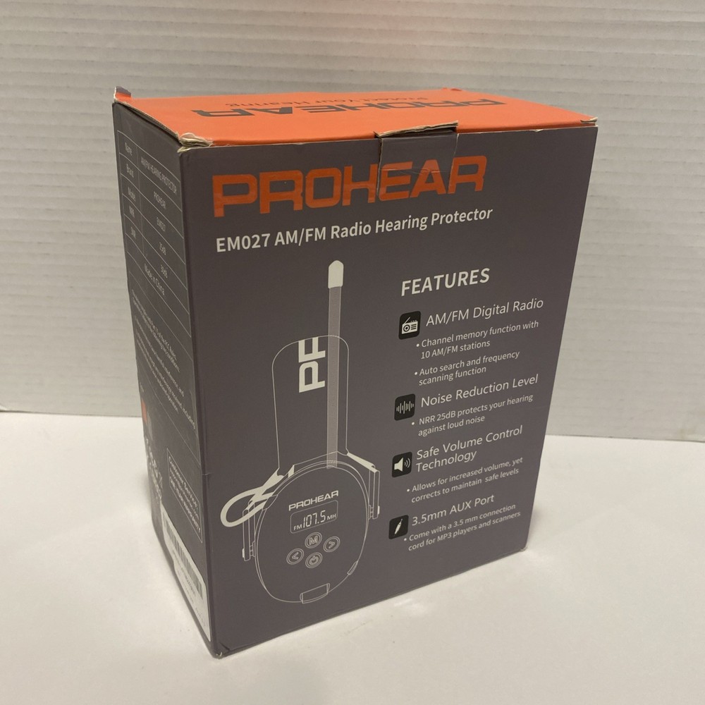 ProHear hearing protection headphones
