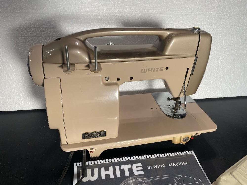 White Model 764 Sewing Machine With Manual