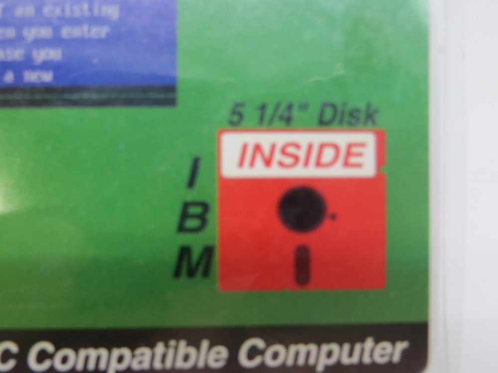 PC-Write Lite 5.25" Floppy Disk IBM vintage computer program disc