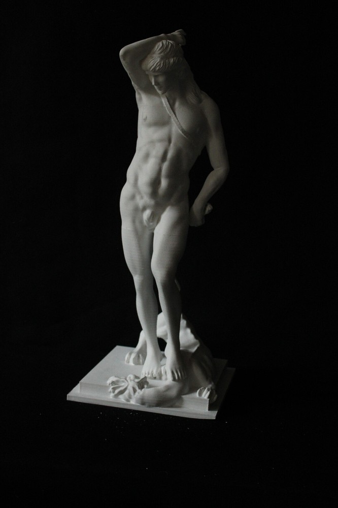 Apollo slaying Python Sculpture. ''20/50cm Big size desk gadget