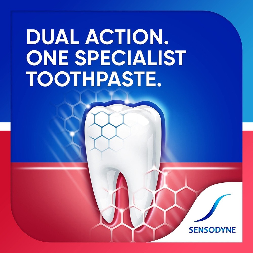 Sensodyne Sensitivity & Gum Whitening Toothpaste, Toothpaste for Sensitive...