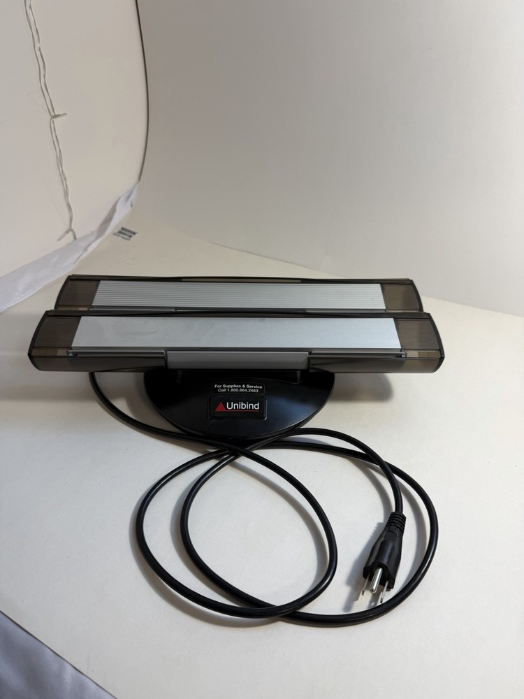 Unibind XU 138 Thermal Binding Machine Office Document Binder Tested