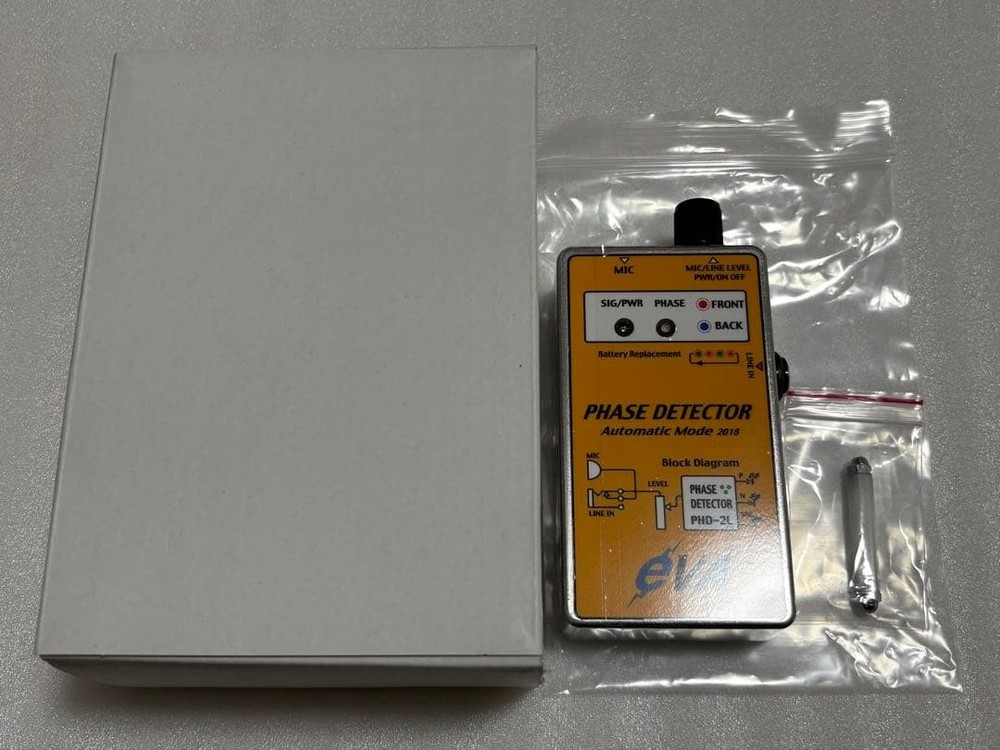 EVA Electronics PHD-2L Phase Signal Detector Audio Testing Equipment