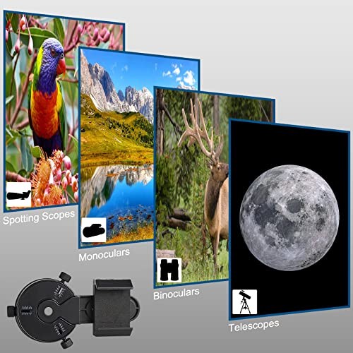Upgrade Smartphone Scope Adapter Spotting Scope Phone Adapter - Precision