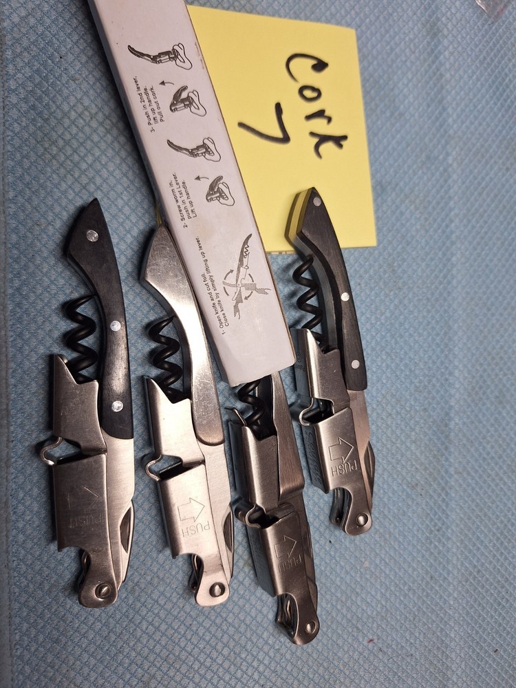 4 COUTALE CORKSCREWS    LOC CORK 7