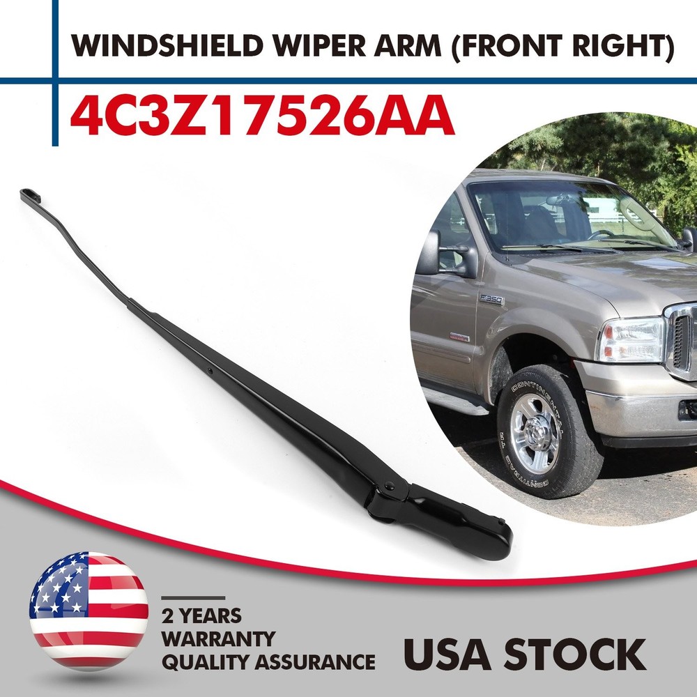 OEM Right Front Windshield Wiper Arm Replacement 4C3Z17526AA For Ford Excursion